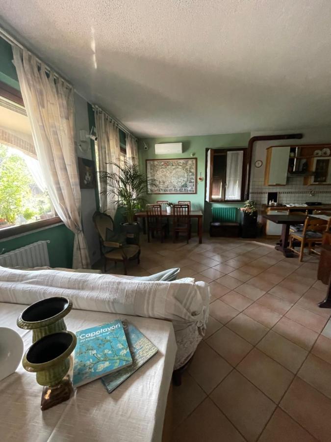 Il Giardino Di Emilia - Intero Appartamento In Villa Con Giardino Privato E Piscina Estiva Pontirolo Nuovo Dış mekan fotoğraf